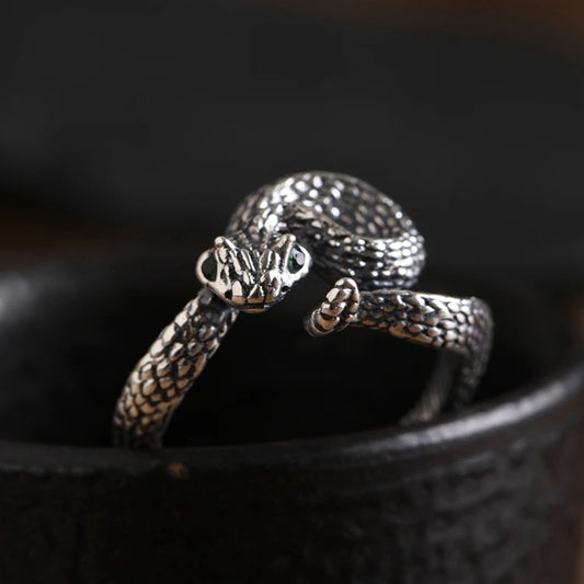 Silver Snake Ring