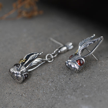 Rabbit drop Earrings