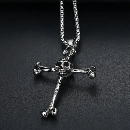 Skull Cross Necklace