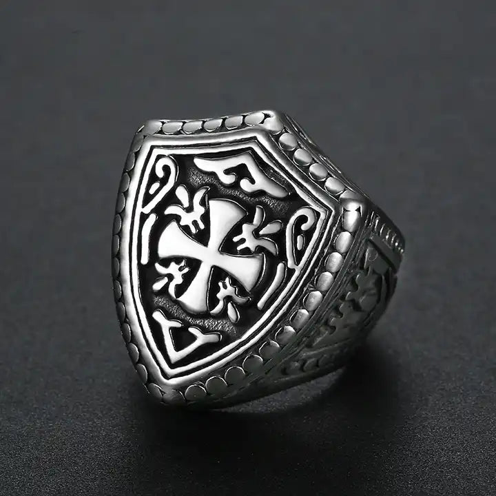 Templar Shield Ring