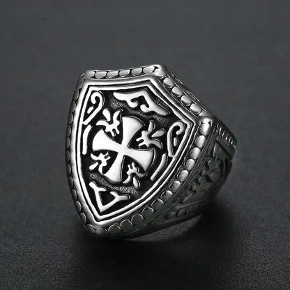 Templar Shield Ring