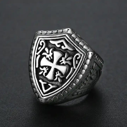 Templar Shield Ring