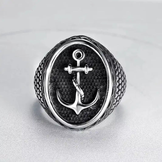 Gold Anchor Ring