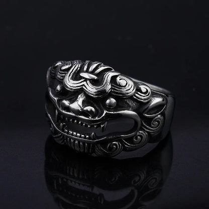 Pixiu Good Luck Ring