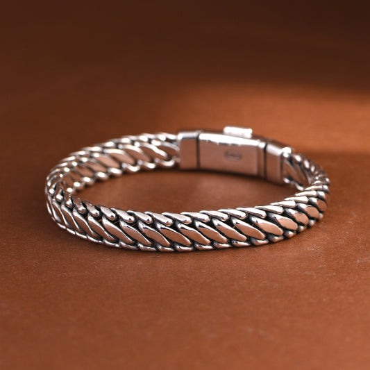 Woven Charm Bracelet