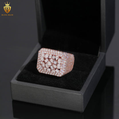 rectangle sharp-edged ring