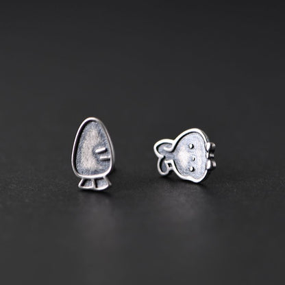 Rabbit Carrot Earrings