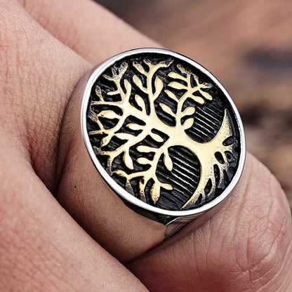 Tree Of Life Signet Ring