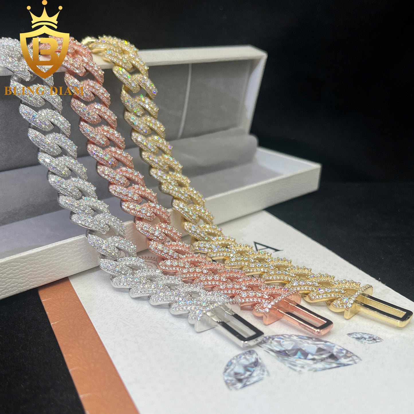 Iced Out Cuban Link Bracelet