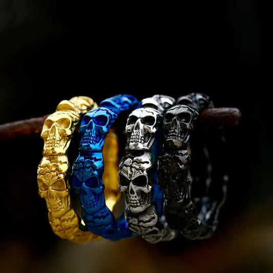 Minimalist Skull Ring