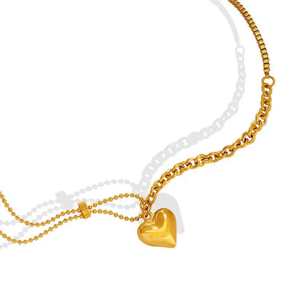 Golden Heart Necklace