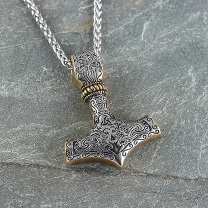 Thor Mjolnir Hammer Necklace