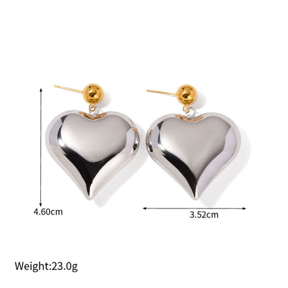 Heart Smooth Earrings