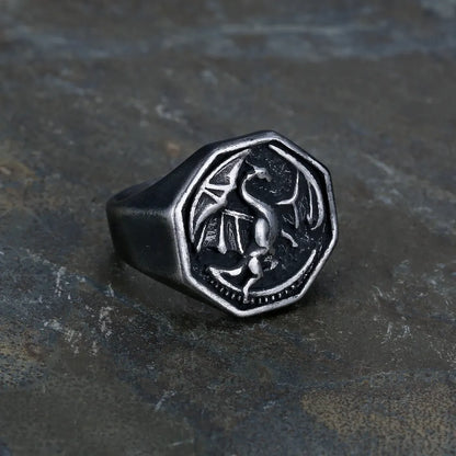 Dragon Silver Ring