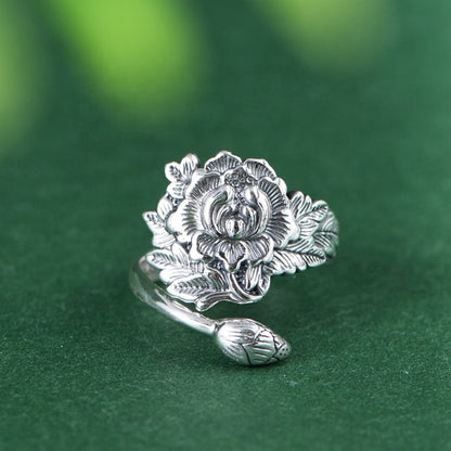 Peony Flower Ring
