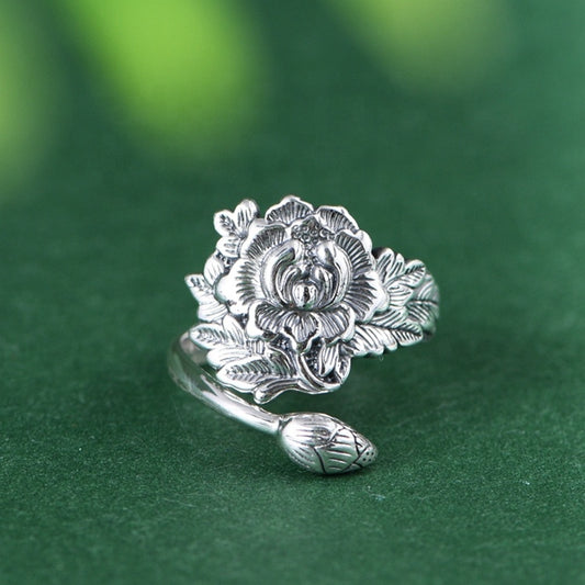 Peony Flower Ring