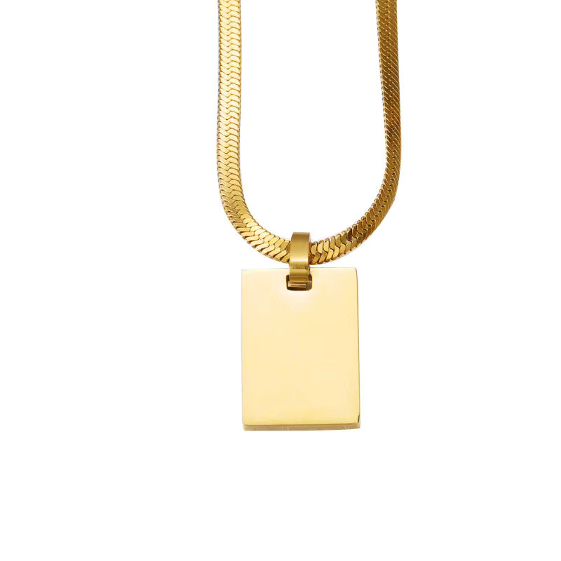 Rectangle Necklace