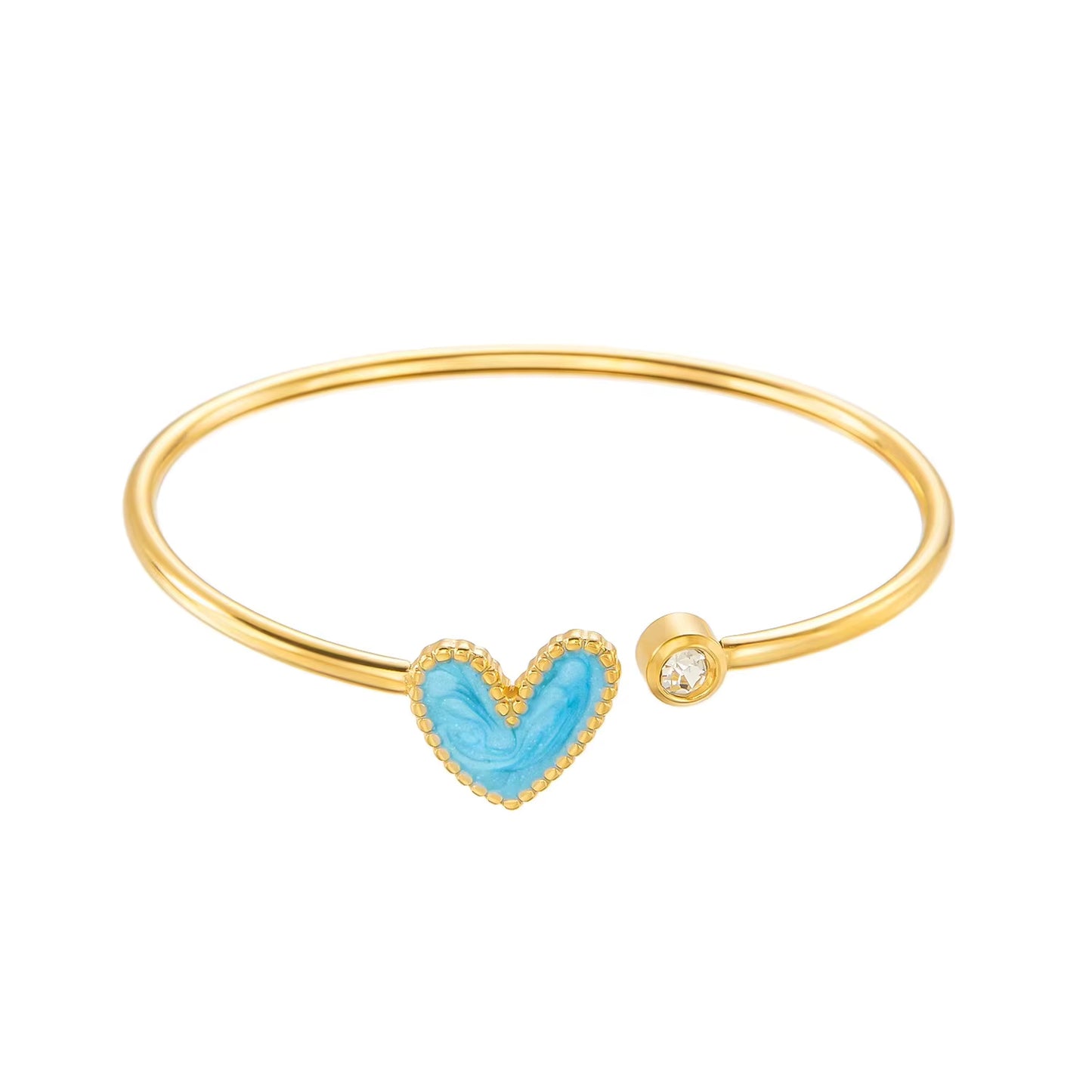 Love Heart Shape Bracelet