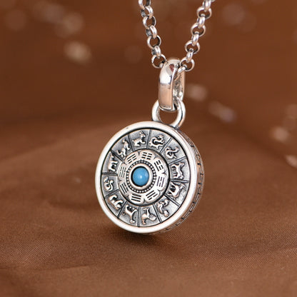 Twelve Zodiac Pestle Necklace