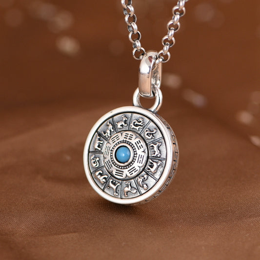 Twelve Zodiac Pestle Necklace