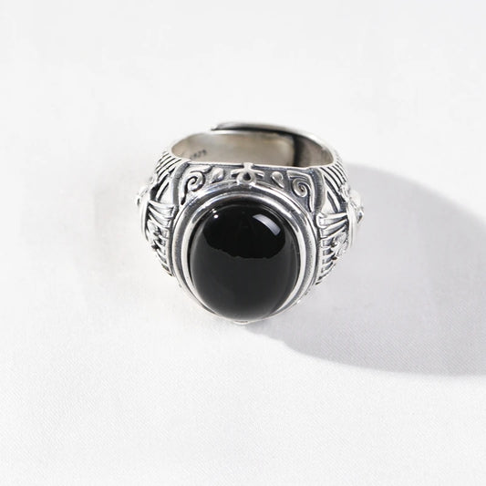 Pharaonic Agate Ring
