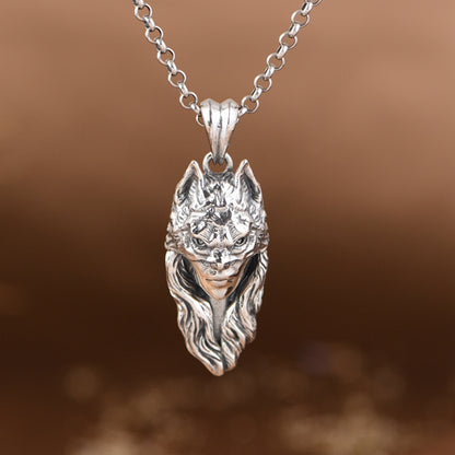Mask Portrait Necklace
