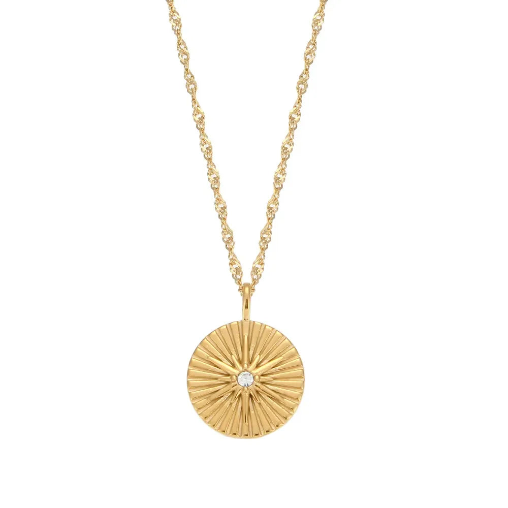 Gold Leaf Necklace