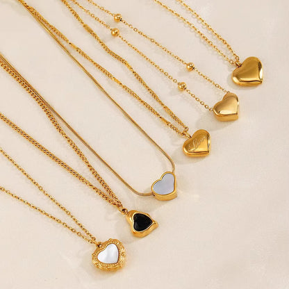 Golden Hearts Necklace