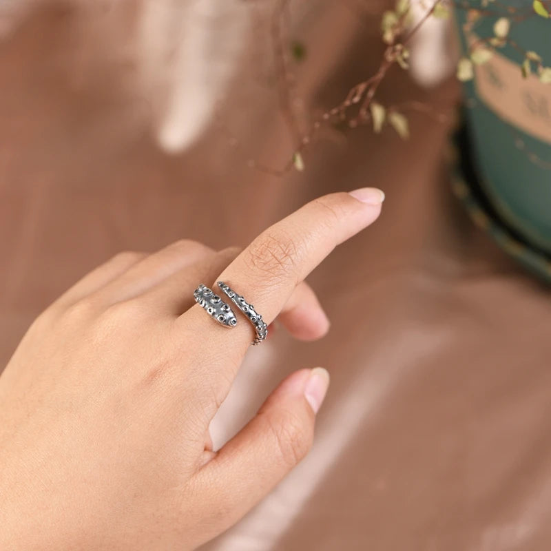Cartoon Squid Ring