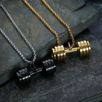 Dumbbell Gym Pendant
