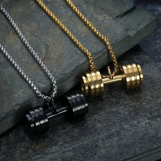 Dumbbell Gym Pendant