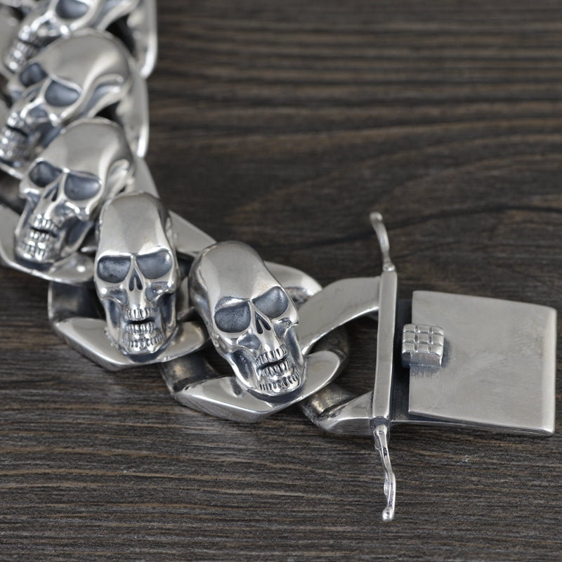 Rock Skull Bracelet
