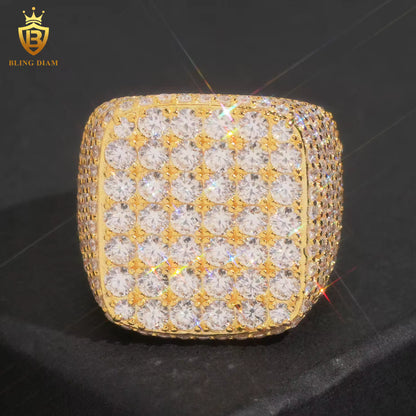Iced-out ring