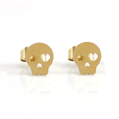 Butterfly Flower Heart Star Stud Earring