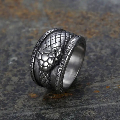 Ouroboros Snake Ring