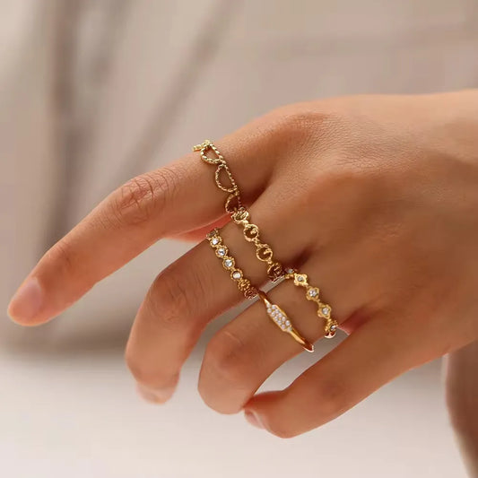 Open Eternity Finger Rings