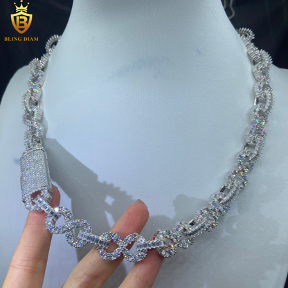 Moissanite Cuban Chain