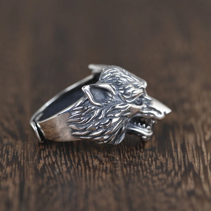 Rock Wolf Ring