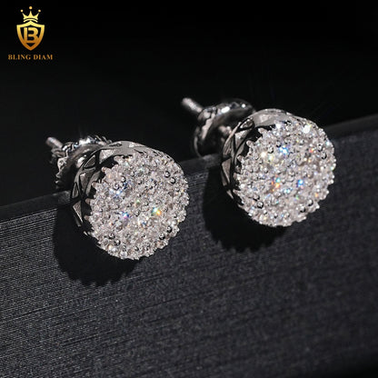 Moissanite Stud Earrings