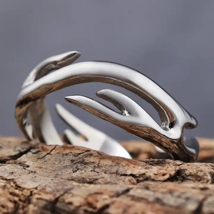Silver Flame Ring