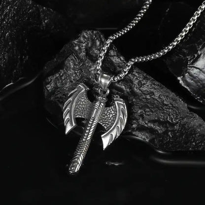Viking Battle Axe Pendant