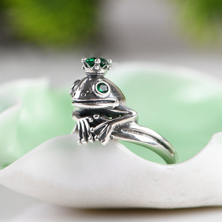 Crown Frog ring