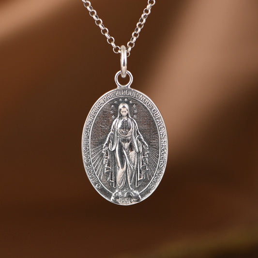 Virgin Mary Necklace