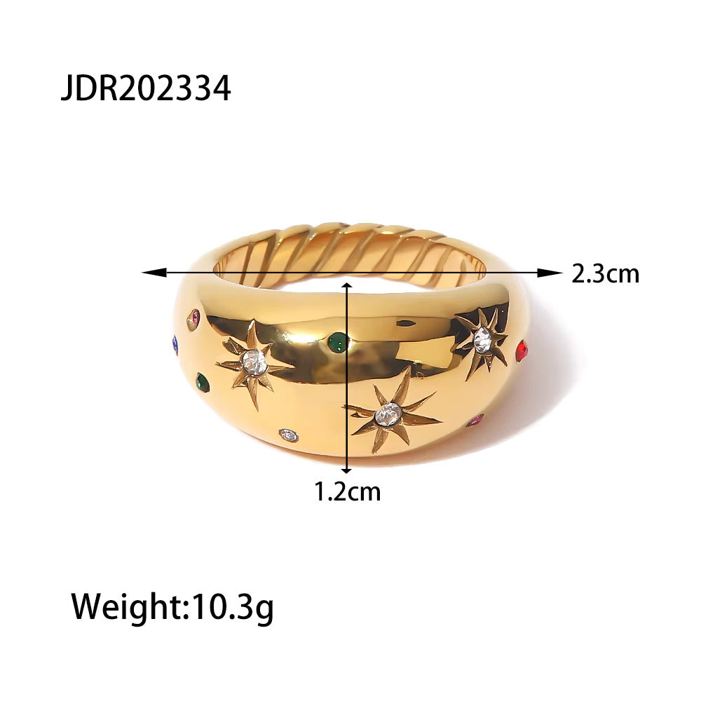 Irregular Stacking Rings