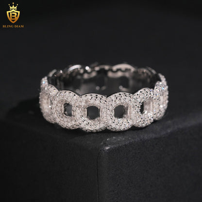 S925 moissanite ring