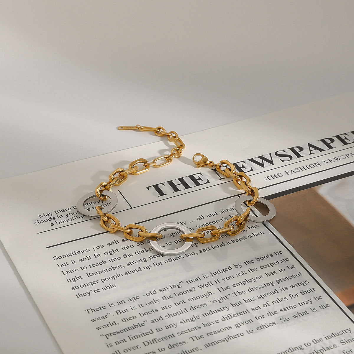 Two-Tone Bracelet