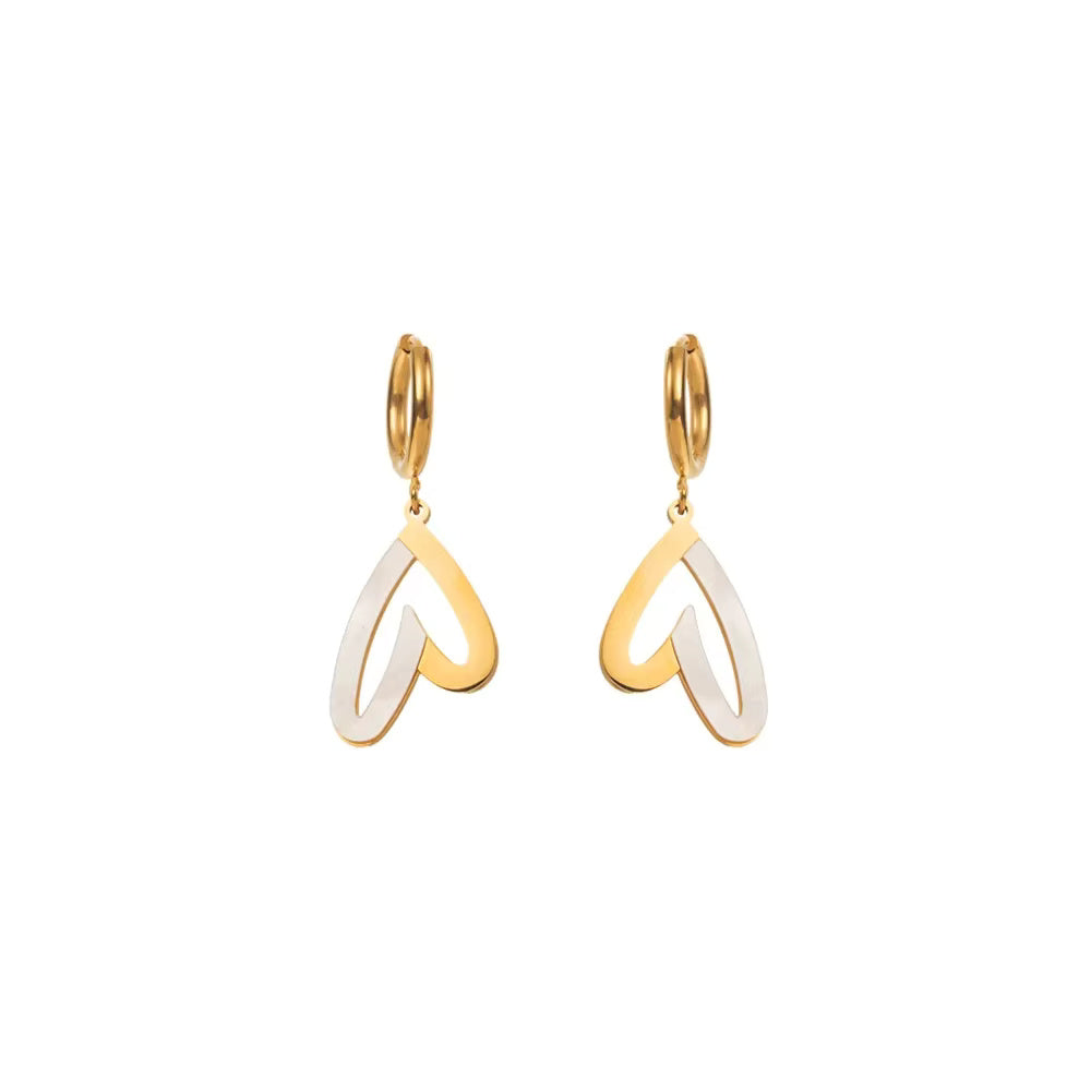 Geometric Pendant Earrings