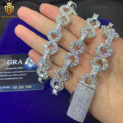 Moissanite Cuban Chain