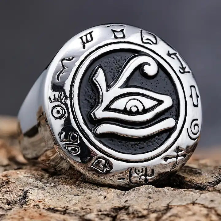 Wedjat Eye of Horus God of Egypt Ring