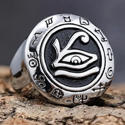 Wedjat Eye of Horus God of Egypt Ring